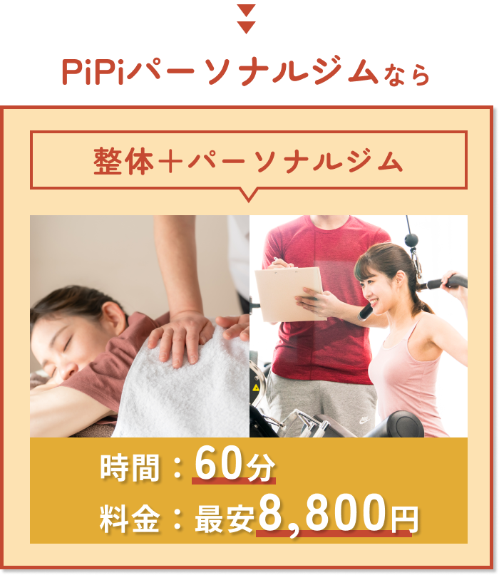 PiPiパーソナルジムなら